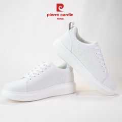 Giày Sneaker Pierre Cardin Mã 914 – Sắc Trắng Tinh Khôi & Chất Liệu Vải Dệt Êm Ái