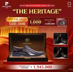 Giày Lười Da Vân Trơn Đẳng Cấp Pierre Cardin PCMFWLI 817