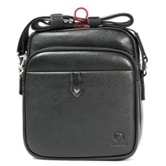  Túi Đeo Chéo Nam Oscar - 067 (Da Vân Hạt Cổ Điển, Thiết Kế Đa Ngăn Tiện Dụng) 