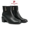  Giày Boots Nữ Pierre Cardin - 267 (Da Thật Cao Cấp, Khóa Gold Sang Trọng) 