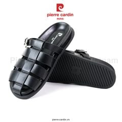 Giày Mules Nữ Pierre Cardin Mã 302 – Thiết Kế Quai Đan Gladiator & Khóa Kim Loại Sang Trọng