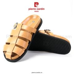Giày Mules Nữ Pierre Cardin Mã 302 – Thiết Kế Quai Đan Gladiator & Khóa Kim Loại Sang Trọng