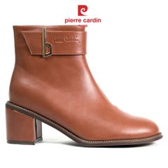 Giày Boots Nữ Pierre Cardin - 296 (Da Thật Cao Cấp, Khóa Gold Sang Trọng)