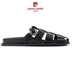 Giày Mules Nữ Pierre Cardin Mã 302 – Thiết Kế Quai Đan Gladiator & Khóa Kim Loại Sang Trọng 