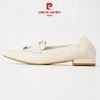  Giày Loafer Nữ Pierre Cardin Mã 305 – Da Nhám Cao Cấp & Mũi Nhọn Thanh Lịch 