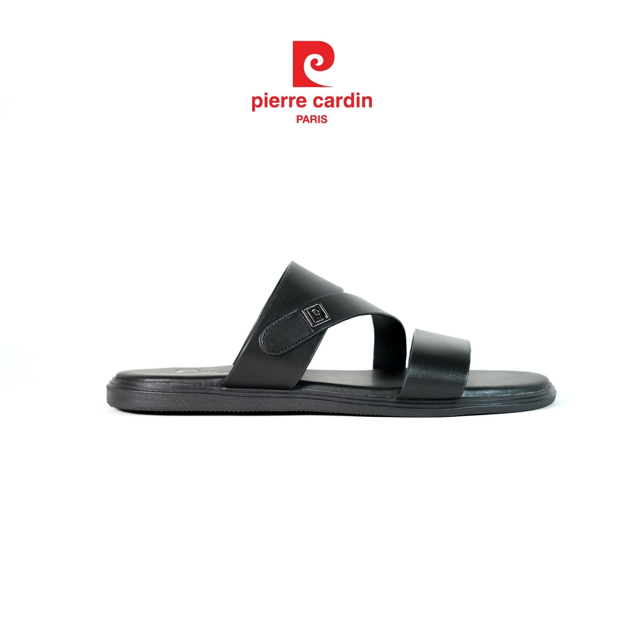 Dép Strappy Nam Nhấn Khóa Logo Pierre Cardin 161