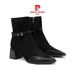  Giày boots nữ Pierre Cardin đế vuông cao 5cm - 294 