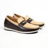  Giày Loafer Nam Pierre Cardin - 538 (Phối Màu Bicolor Thời Thượng, Da Thật Cao Cấp) 