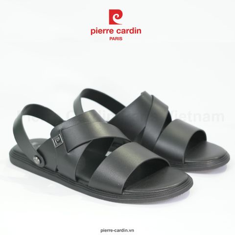  Giày Sandal Nam Pierre Cardin Mã 168 - Phong Cách Mạnh Mẽ Với Điểm Nhấn Khóa Cài Kim Loại 
