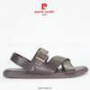  Giày Sandal Nam Pierre Cardin Mã 168 - Phong Cách Mạnh Mẽ Với Điểm Nhấn Khóa Cài Kim Loại 