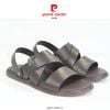  Giày Sandal Nam Pierre Cardin Mã 168 - Phong Cách Mạnh Mẽ Với Điểm Nhấn Khóa Cài Kim Loại 
