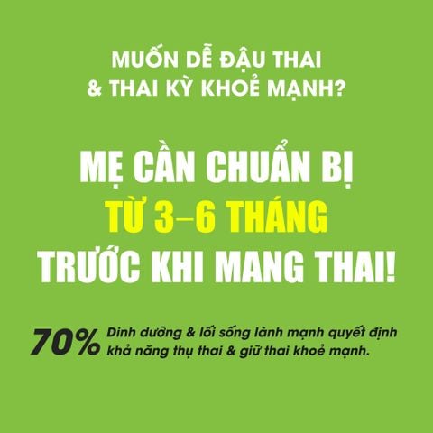 Liệu trình tiền mang thai