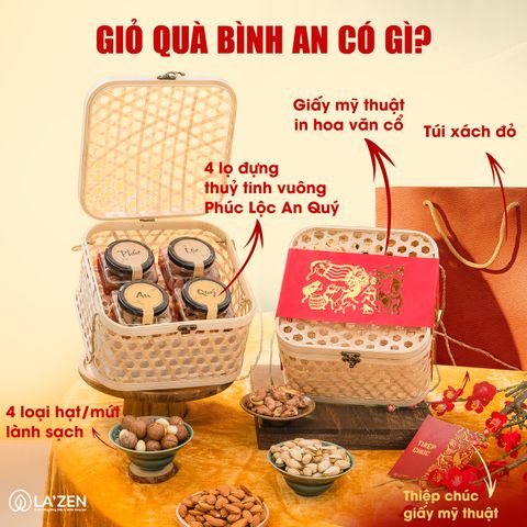 Giỏ quà Tết BÌNH AN
