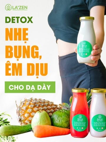 Gói detox nhẹ bụng, êm dịu cho dạ dày