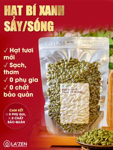 Hạt bí xanh Mông Cổ (Đã bóc vỏ)