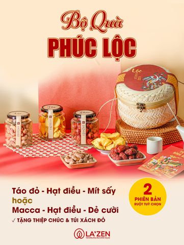 Giỏ quà Tết PHÚC LỘC