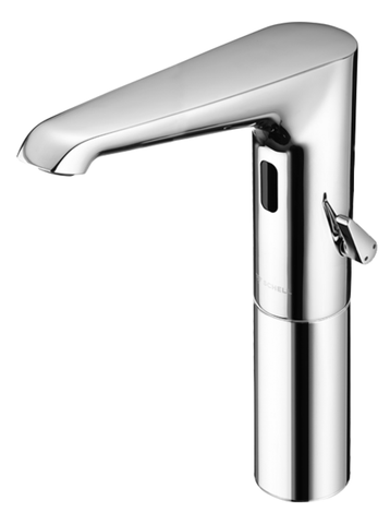 Vòi cảm ứng nóng lạnh  dùng pin- 012980699, hiệu Schell, màu Chrome