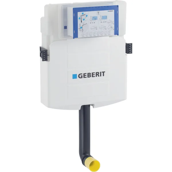 Két nước âm tường Geberit Sigma, kiểu tàu, xả phía trước 109392005. Geberit chính hãng.