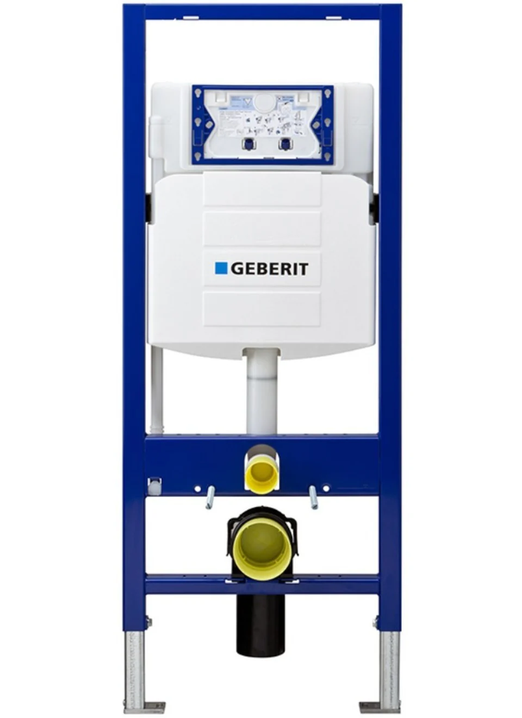 Khung treo tường Geberit Duofix cho bàn cầu treo tường, 112 cm, với két nước âm tường Sigma 12 cm