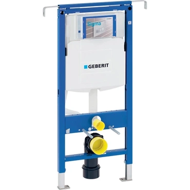 Khung treo tường Geberit Duofix cho bàn cầu treo tường, 112 cm, với két nước âm tường Sigma 12 cm