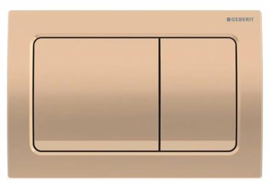 Mặt nhấn xả bàn cầu treo tường màu red gold 115055QA1