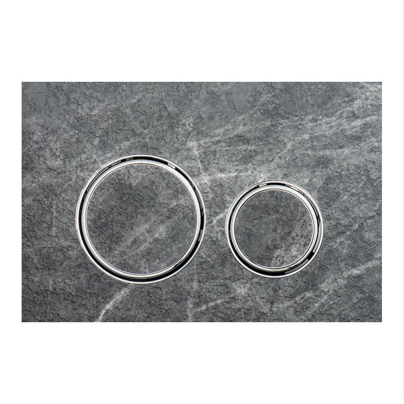 Mặt nạ nhấn xả Geberit Sigma21, xả kép, màu  mạ chrome 115761007