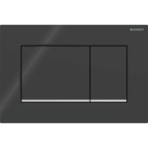 Mặt nạ nhấn xả Geberit Sigma30, xả kép, màu trắng mờ và trắng 115883111.