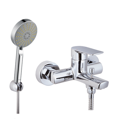 Bộ sen tắm ( bao gồm củ sen, tay sen, dây sen, gá cài tay sen ) - 21132H , màu CHROME , hiệu Moen