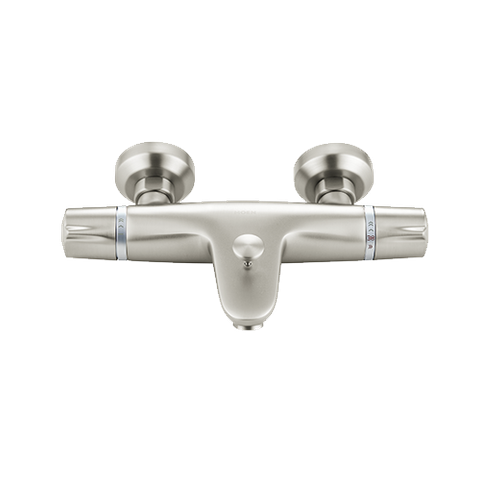 Bộ sen tắm nóng lạnh bằng đồng mạ nikel,gồm tay sen đường kính 125mm,củ sen kt:295x87x184mm,dây sen dài 1.25m,kt:295x184x57mm_58332SRN , màu Spot Resistant Nikel , hiệu Moen