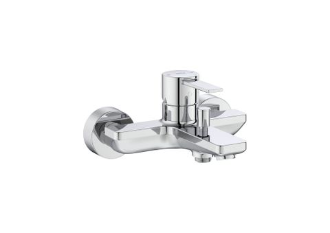 Củ sen nóng lạnh gắn tường, hiệu ROCA, dòng Targa, màu chrome - A5A025FC0N