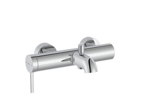 Củ sen nóng lạnh gắn tường, hiệu ROCA, dòng ONA, màu chrome - A5A029EC00