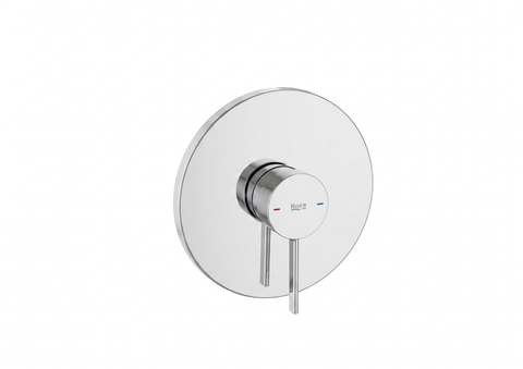 Mặt nạ điều khiển sen âm tường 1 chức năng, cần đặt kèm van âm A525869403, hiệu ROCA, dòng ONA, màu chrome - A5A2B9EC0N