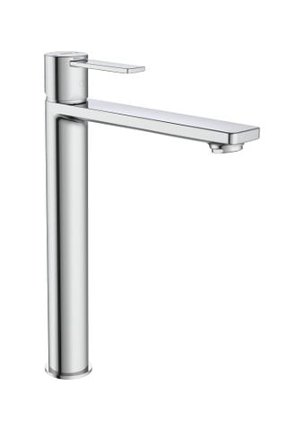 Vòi chậu nóng lạnh cao 1 lỗ, chưa bao gồm bộ xả, hiệu ROCA, dòng Targa, màu chrome - A5A345FC0N