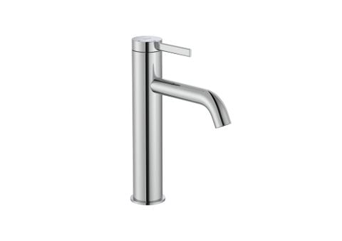 Vòi chậu rửa nóng lạnh trung 1 lỗ, gồm bộ xả, hiệu ROCA, dòng ONA, màu chrome - A5A3C9EC0N