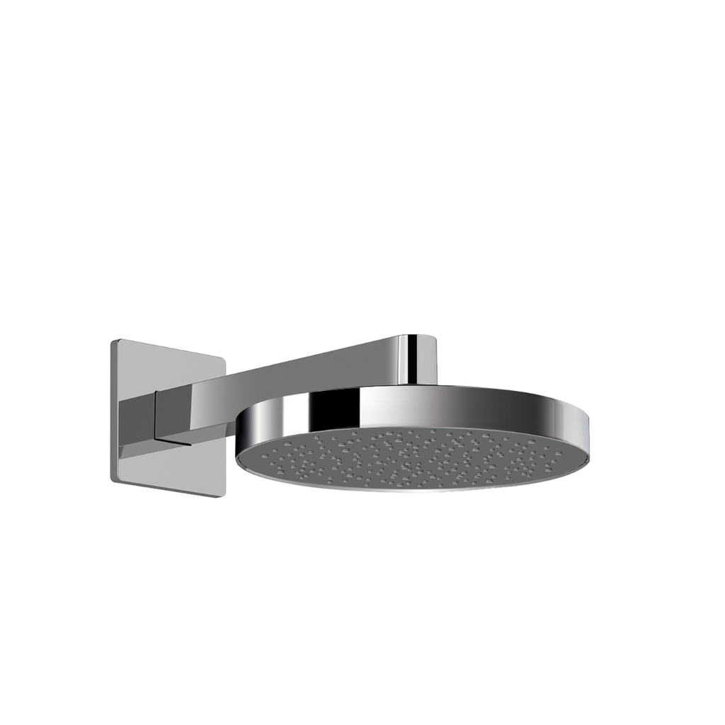 Bát sen tròn gắn tường, hiệu ROCA, dòng FLOW T, màu chrome - A5A9810C0N
