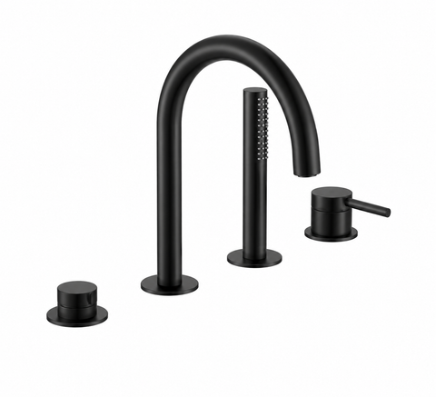 Vòi xả bồn, hiệu Roca, màu Matt black, A5A989ENBN