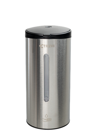 Bình đựng xà phòng cảm ứng, màu Polished, chất liệu Thép không gỉ, hiệu Trevi ACC1205P