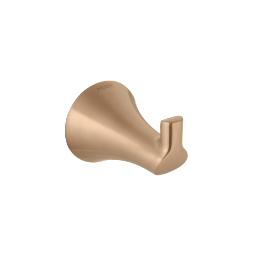 Móc áo đơn, màu BZG, hiệu Moen, chất liệu Kẽm, kích thước 57.5x58.75x85mm