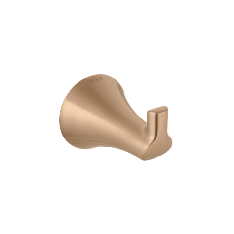 Móc áo đơn, màu BZG, hiệu Moen, chất liệu Kẽm, kích thước 57.5x58.75x85mm