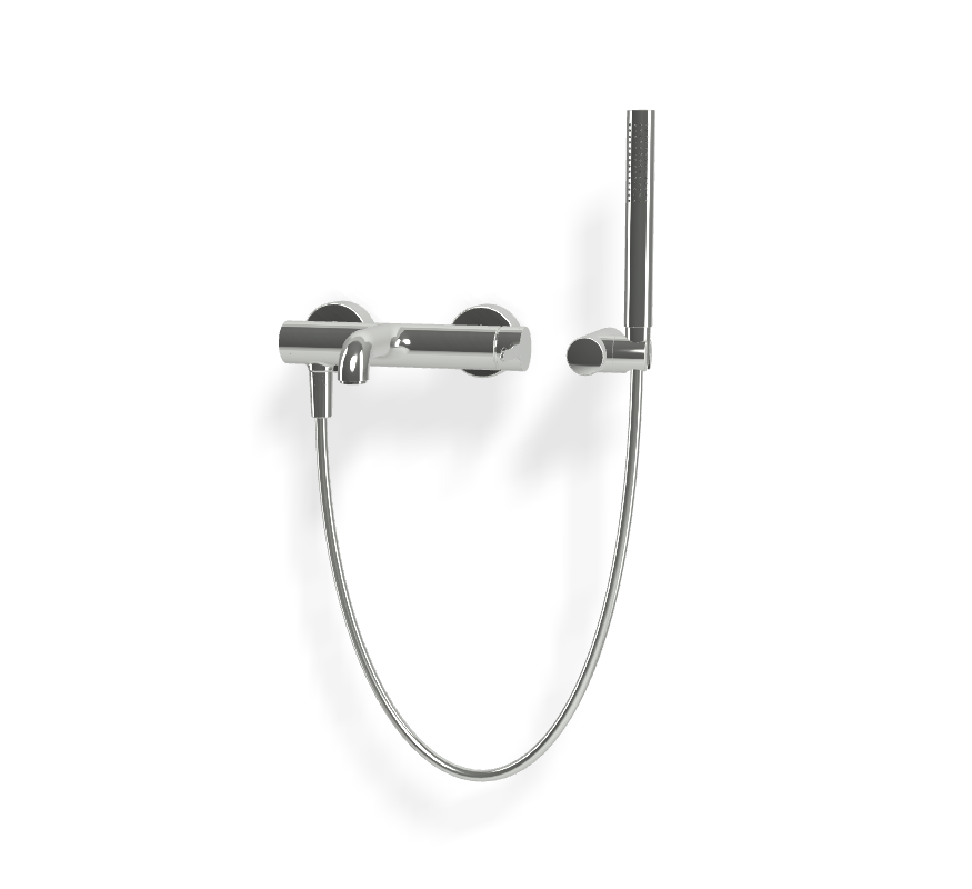 Bộ sen nóng lạnh, hiệu FIMA, dòng Snap, màu CHROME, F3114CR