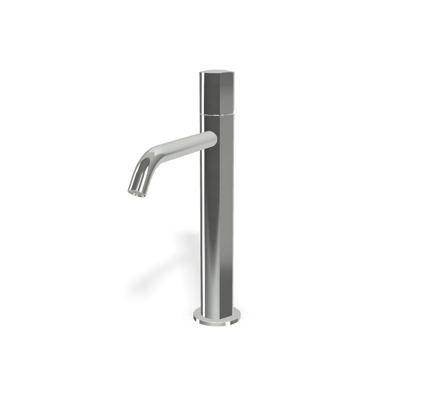 Vòi chậu cao nóng lạnh 1 lỗ, hiệu FIMA, dòng So, màu CHROME, F3181/HCR