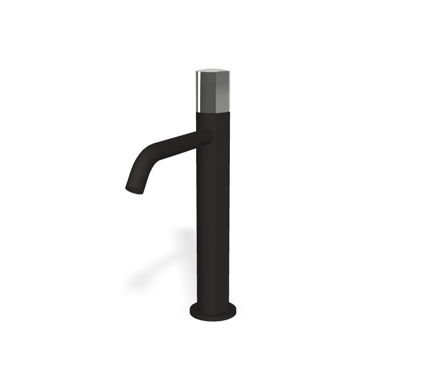 Vòi chậu cao nóng lạnh 1 lỗ, hiệu FIMA, dòng So, màu BLACK MATT, F3181/HNS