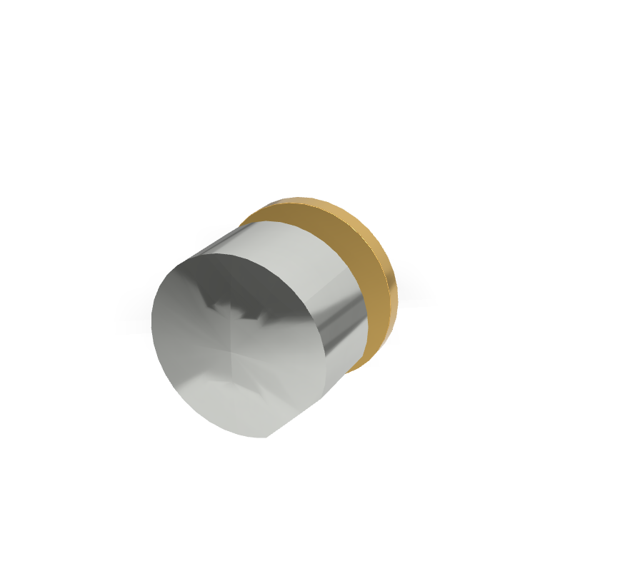Mặt nạ điều khiển van âm tường 1 chức năng, hiệu FIMA, dòng So, màu GOLD, F3183N1OR