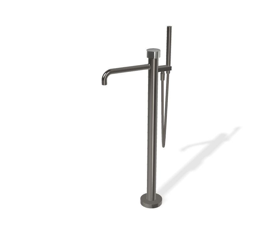 Vòi xả bồn đặt sàn, hiệu FIMA, dòng So, màu BLACK CHROMEF3184/4NCN