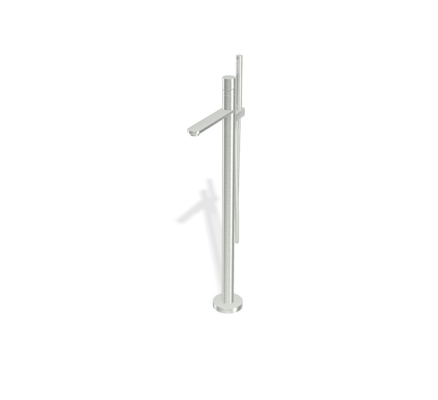 Vòi cấp bồn tự do, hiệu FIMA, dòng SLIDE, màu INOX