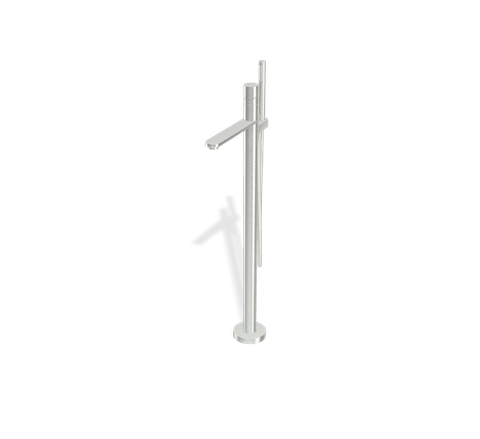 Vòi cấp bồn tự do, hiệu FIMA, dòng SLIDE, màu INOX