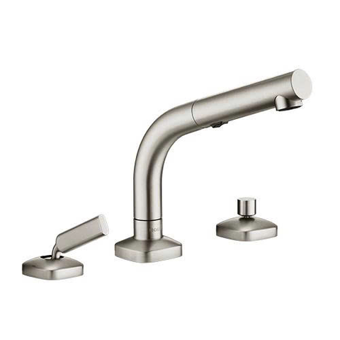 Vòi gội dầu dây rút , màu CHROME MOEN GN89123
