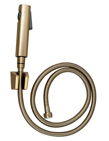 Dây xịt, màu BRUSHED GOLD, chất liệu nhựa, hiệu Trevi KBX04BG.