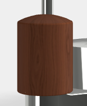 Núm điều khiển S1, hiệu FIMA, dòng So, màu DARK WOOD, S1LS