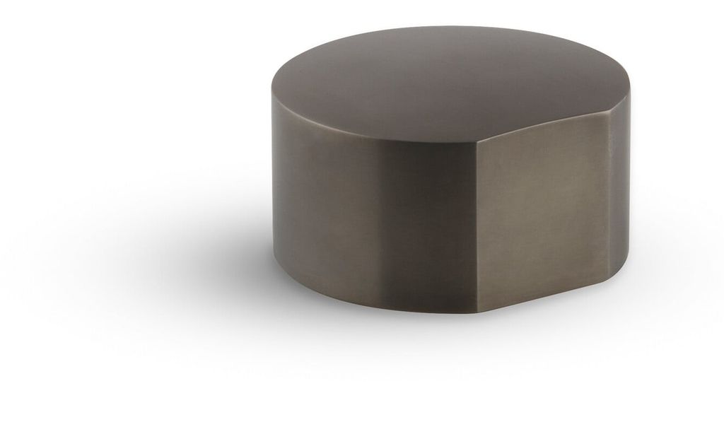 Núm điều khiển S2, hiệu FIMA, dòng So, màu BRUSHED BLACK CHROME, chất liệu Đồng